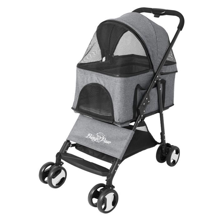Poussette transport chien outlet