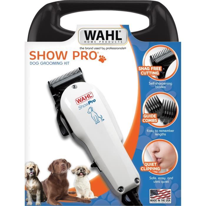 Wahl Tondeuse à animaux de compagnie 11 pcs Show Pro - Cdiscount