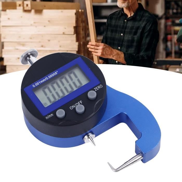 TOYZFRIENDY Comparateur Précision Indicateur Test Jauge Haute Sensibilité - Outil De Mesure Fiable Résistant Aux Chocs