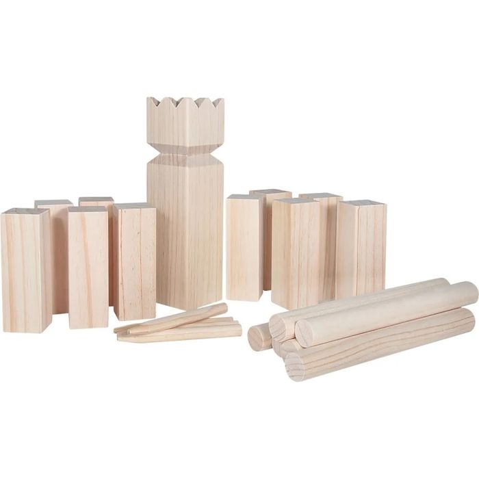 Jeu D'équilibre Igroteco – Lune En Bois Avec 15 Cylindres, Jouet éducatif Pour La Motricité Et La Concentration
