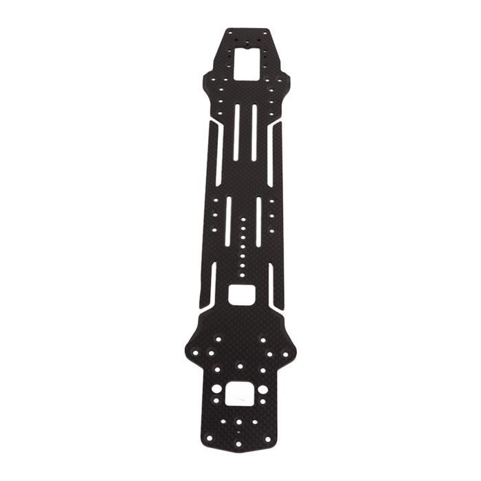 Suoumwa Châssis de Course pour Voiture RC Drift à Bricoler pour Voiture RC Mini 1/10, Kit de Châssis pour Voiture RC Version Kit de Voiture de Dérive