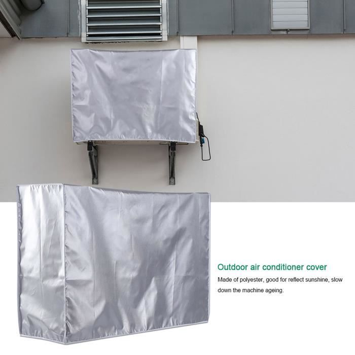 Couvercle étanche Pour Climatiseur Mural – Transparent, Avec Tube De Drainage, Tailles S Et L