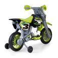 Moto Electrique - FEBER Rider Cross 6V - verte - pour Enfant de 3 à 7 ans - batterie longue durée-1
