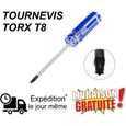 Tournevis Torx T8 pour Xbox 360, Xbox One, PS3, PS4 - Marque TRIXES - Embout de 75mm - Couleur Bleue-1
