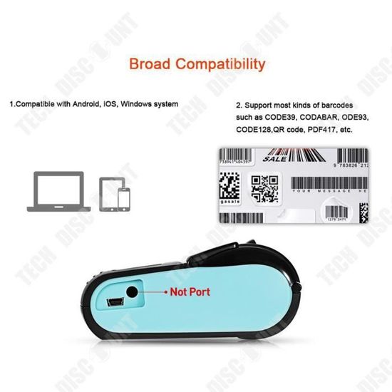 Mini Imprimante - D'Étiquettes T02 Petite Imprimante Portable, Imprimante  D'Autocollants D'Apprentissage, Notes, Images, Pho[J7499] - Cdiscount  Informatique