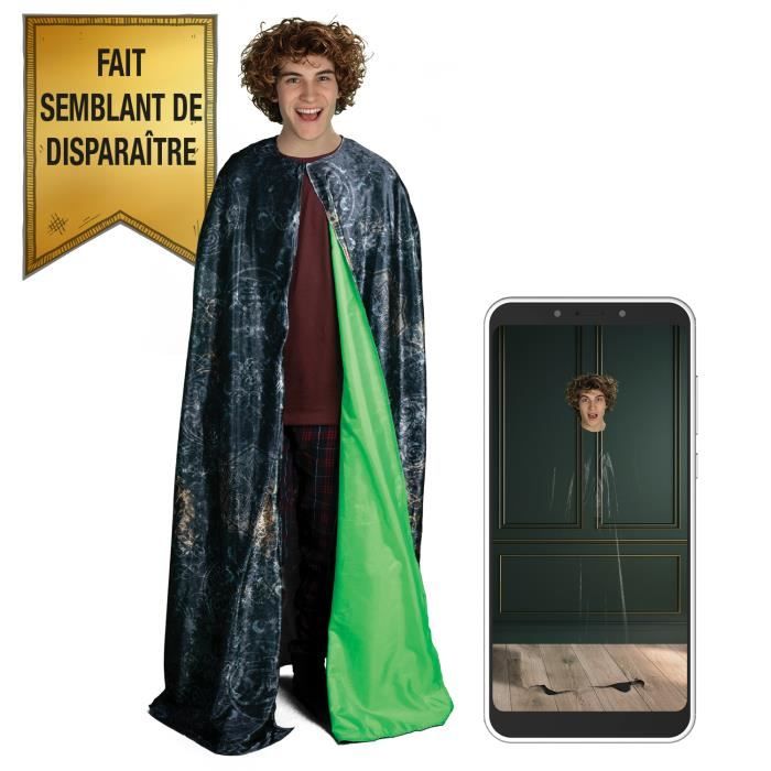 Cape d'invisibilité Harry Potter pour enfants avec application et support  pour téléphone portable 