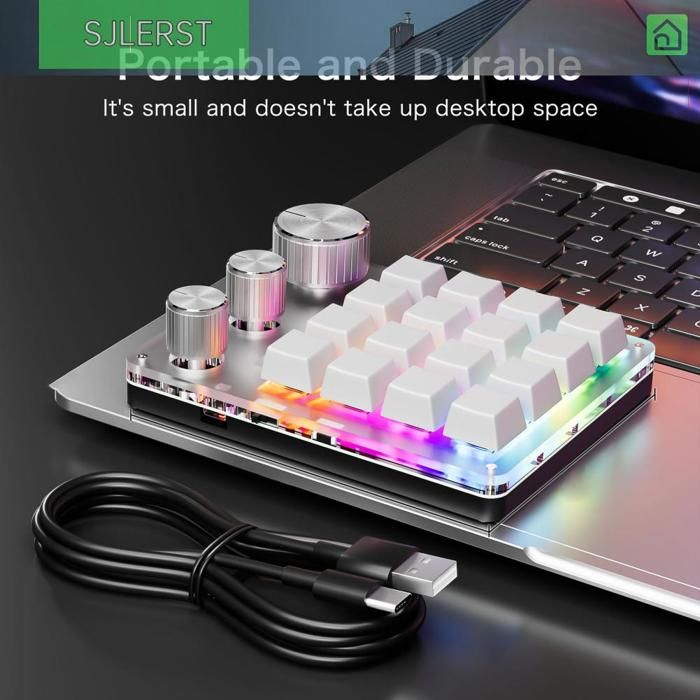 Sjlerst clavier programmable pour PC Clavier Macro Programmable, 16 ...