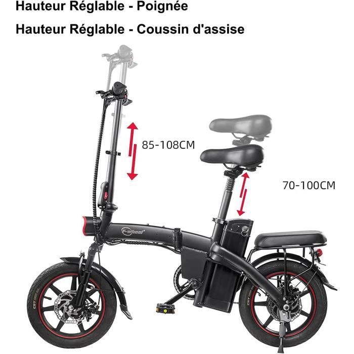Draisienne lectrique Pliable DYU A5 48V 7.5AH Batterie 350W
