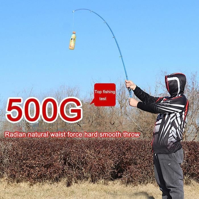 Canne à pêche courte 50cm - VGEBY - Mini canne à pêche sur glace Canne à pêche courte 50cm - VGEBY - Mini canne à pêche sur glace