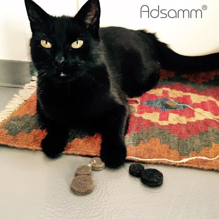 Adsamm® / 128 X Patins En Feutre / Bruns / 12 Mm / Rond / épaisseur 3,5 Mm / Patins Glisseurs Auto-adhésifs De Qualité Optimale