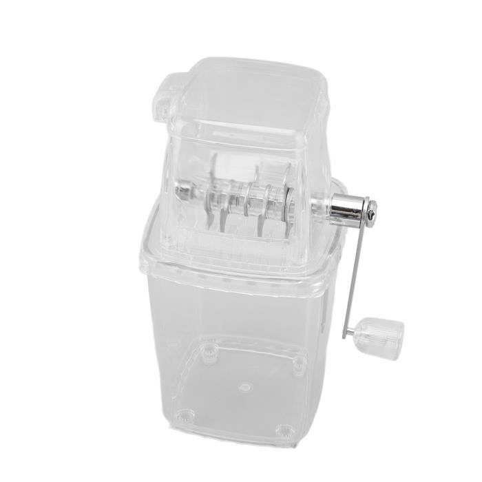 Broyeuse De Papier Déchiqueteur Manuel Portable IOIUSKKU - Broyeur Broyeuse De Papier Déchiqueteur Manuel Portable IOIUSKKU - Broyeur
