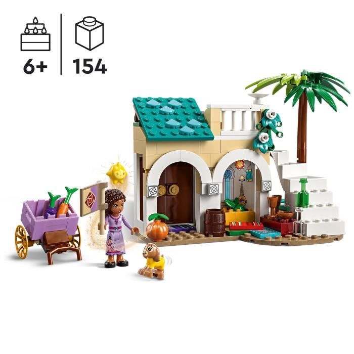 LEGO Disney Wish 43223 Asha dans la Ville de Rosas avec Poup e