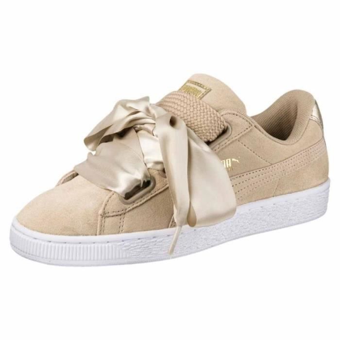 Puma heart femme orange deals