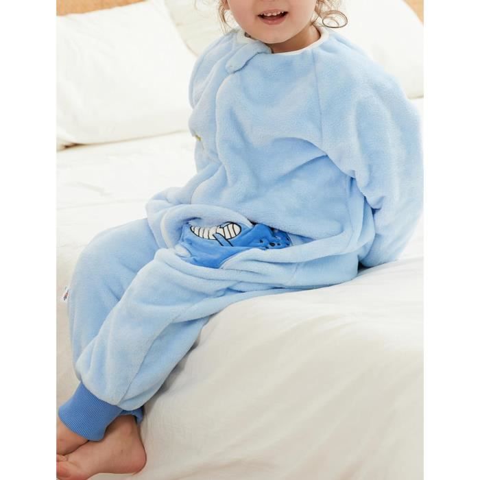 PYJAMA CHEMISE DE NUIT Gigoteuse pour Bebe Fille Garcon Turbulette a Jambes Enfant Manches Longue Flanelle Pyjama Pieds Or Cdiscount Puericulture Eveil bebe