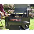 Barbecue à pellets TRAEGER PRO Série 22 - Sur chariot - Electronique - 14 personnes - Noir - Sciure de bois-2