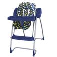 Splendide 2en1 Chaise haute + Balancelle électrique bleumarine Homey-2