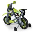 Moto Electrique - FEBER Rider Cross 6V - verte - pour Enfant de 3 à 7 ans - batterie longue durée-2
