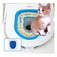 XiaoLD-Kit d'apprentissage de la propreté pour chat  Système d'entraînement aux toilettes pour d'apprentissage de la propreté pour-2