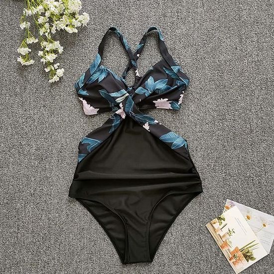 Bikini Femme 2025 – 2 Pièces Triangle Et String – Coupe Haute Push-up – Nœud Avant Réglable – Couleur Unie – Pour Plage, Vacances