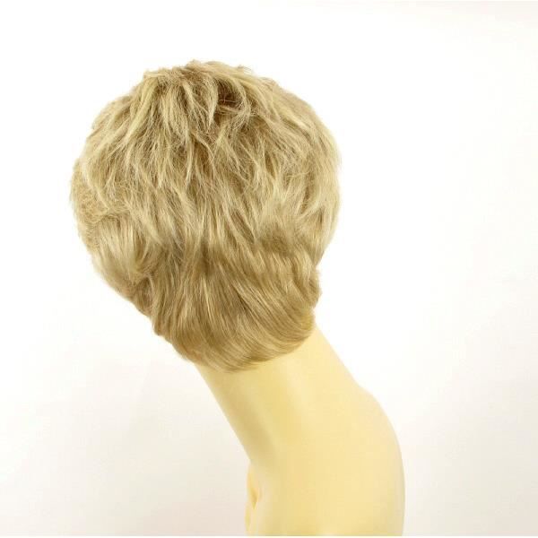 Perruque Femme Brandy – Courte, Blond Méché Très Clair, Synthétique – Neuf Avec étiquettes