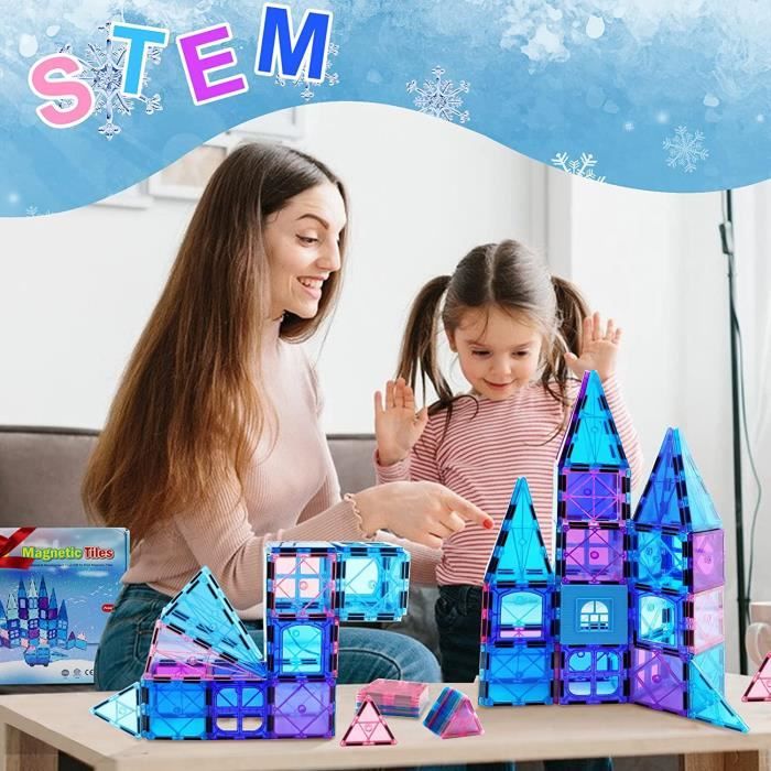 Jouet Enfant 2 3 4 5 6 7 8 Ans Construction Magnetiques Jouet educatif pour Cadeau Garcon Fille 3 4 5 6 7 Ans Jeux Enfant 3 A Cdiscount Jeux Jouets