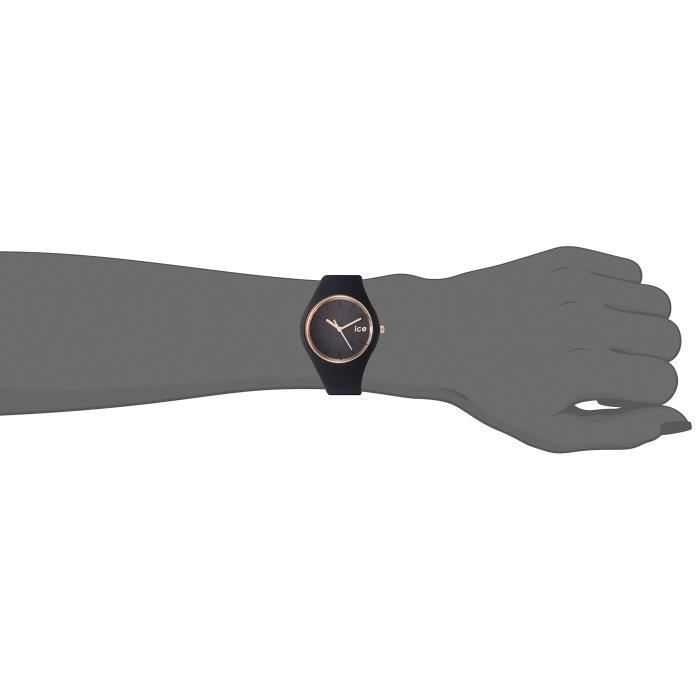 Ice watch glam black rose gold top