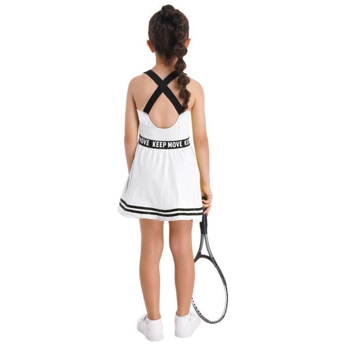 YOOJIA Enfant Fille Robe de Tennis Golf Badminton Volleyball avec