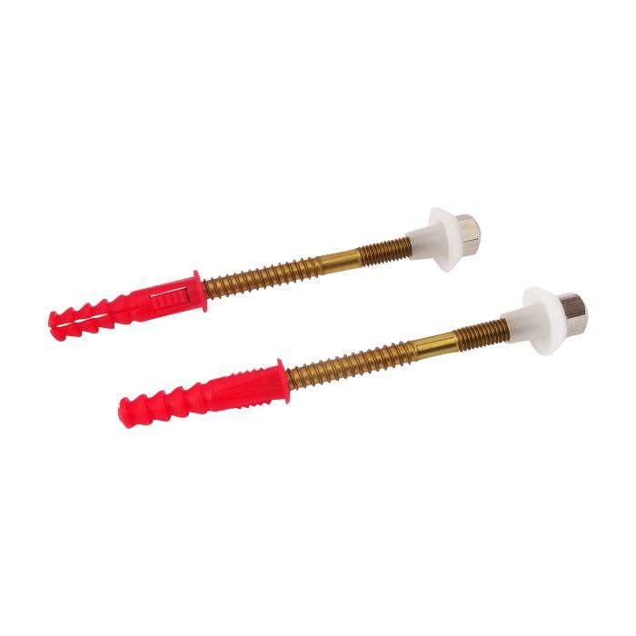 2 Fixations Réservoir WC SOMATHERM - Pour Assemblage Cuvette-Réservoir - Fabrication Française
