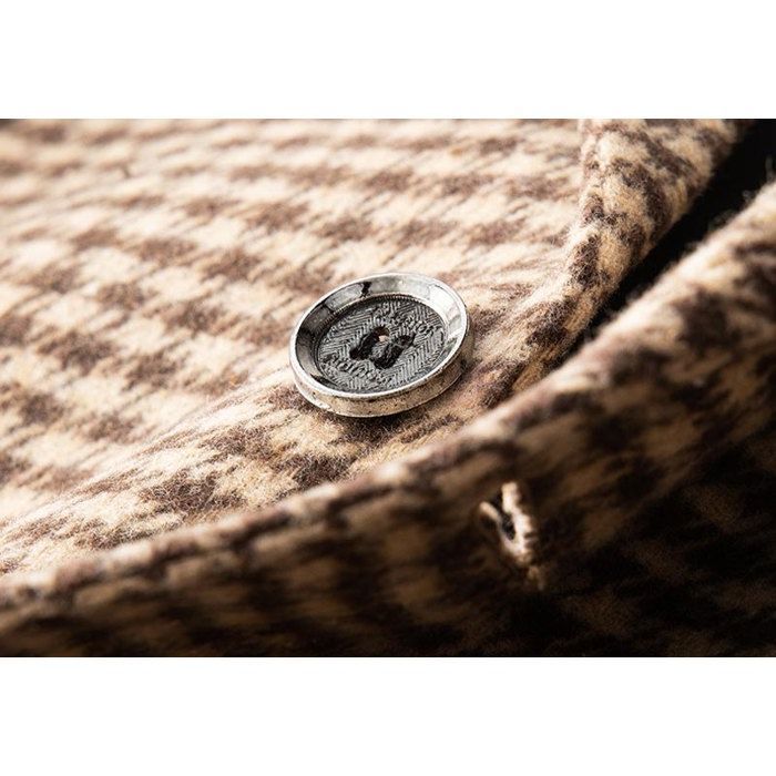 Sakko Blazer Vintage à Carreaux 2024 Pour Homme Coupe | FindTheDeal