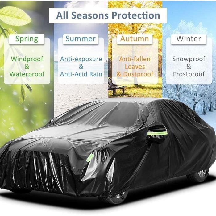 Pour SUV - Demi-housse de voiture imperméable pour l'hiver, pare-soleil,  Protection contre la poussière, la p - Cdiscount Auto