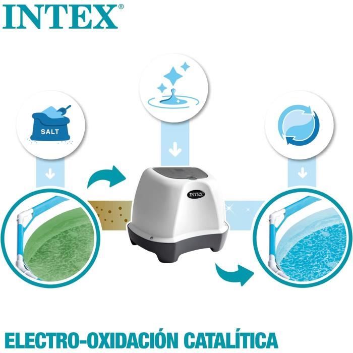Intex - 26664 - Stérilisateur Au Sel QS400 Pour Piscine Jusqu'À 17M³50 ...