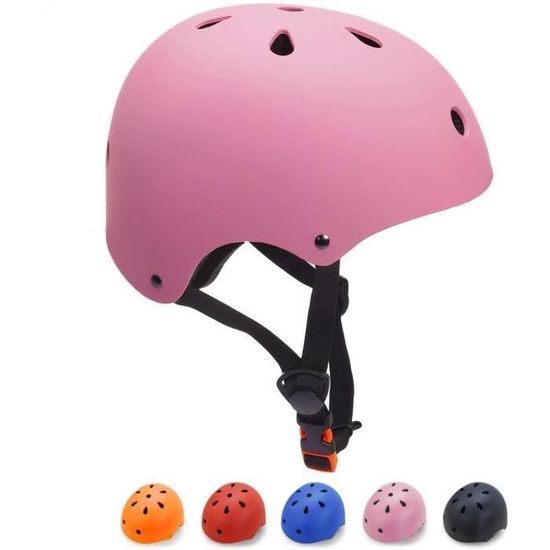 Casque vélo enfant filles garons casque enfant vélo réglable 56-60cm