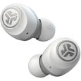 JLab Audio - GO Air True Wireless Earbuds White/Grey -  Écouteurs sans fil - Bluetooth - Autonomie BT 20h-0