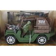 Jeep militaire avec figurines de l'armée - LIAM ACCESS - Vert - Enfant - A partir de 3 ans-0