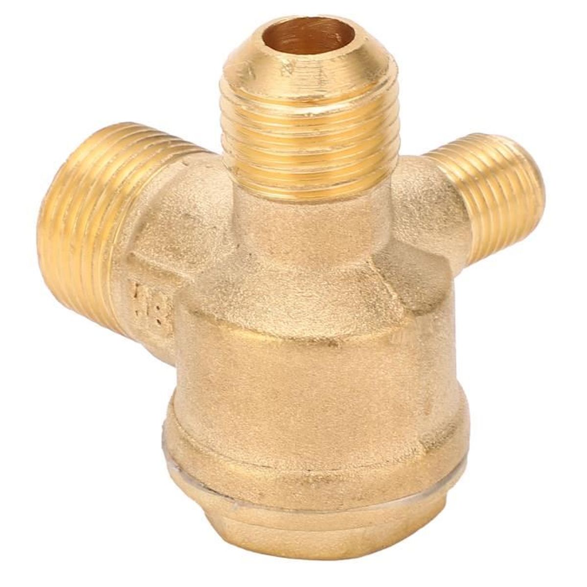 Clapet Anti-retour Pour Compresseur D'air | Filetage Mâle 90°, Laiton, 20x19x10mm - Pièce Détachée De Rechange