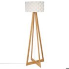 ATMOSPHERA CRÉATEUR D'INTÉRIEUR Lampadaire "Moki" bambou blanc H150cm - Atmosphera createur d'interieur