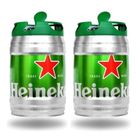 BRAND Lot de 2 fûts de 5L - Heineken Bière blonde