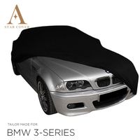 BMW 3-SERIES COMPACT (E46) BÂCHE DE PROTECTION POUR INTÉRIEUR NOIR COUVERTURE DE VOITURE CARCOVER