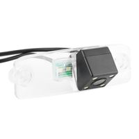 Qiilu Caméra de recul de vue arrière de voiture étanche CCD vidéo adaptée pour Hyundai NF Sonata/Tucson/Accent/Elantra/Santa Fe