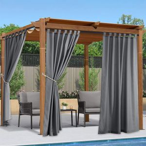 MARQUISE - AUVENT Rideau Pour Pergola - Rideaux D'Extérieur Waterpro