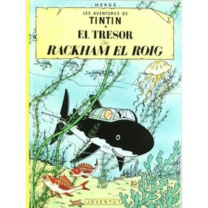 BANDE DESSINÉE Album Les Aventures de Tintin T12 - Le trésor de R