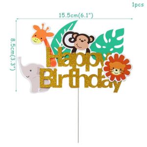 Decoration Gateau D Anniversaire Animaux De La Ferme Cdiscount