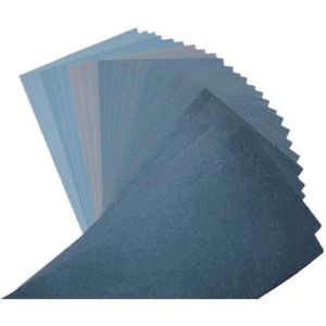 5"125mm Sec Papier Abrasif Sanding 60-1200# grain de sable papier avec auto-agrippant Pad