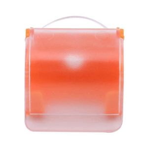 PORTE ACCESSOIRE (Orange)Porte-brosse à rasoir, 1 pièce, rangement 