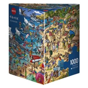 PUZZLE Puzzle 1000 Pièces - HEYE - Seashore Tanck - Paysa
