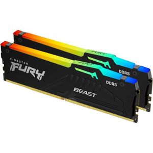 MÉMOIRE RAM Kingston Fury Beast DDR5 RGB Expo 16GB 2x8GB 5600M