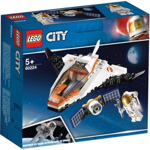 ASSEMBLAGE CONSTRUCTION LEGO® City 60224 La mission d’entretien du satelli