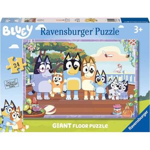 PUZZLE Puzzle Giant 24 pièces, Moment en famille/Bluey, D