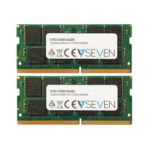 MÉMOIRE RAM V7 Module de RAM - 16 Go (2 x 8 Go) - DDR4-2133/PC