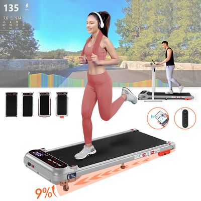 Tapis De Course électrique Black Lord MS2H - Pliable, Inclinable - Blanc